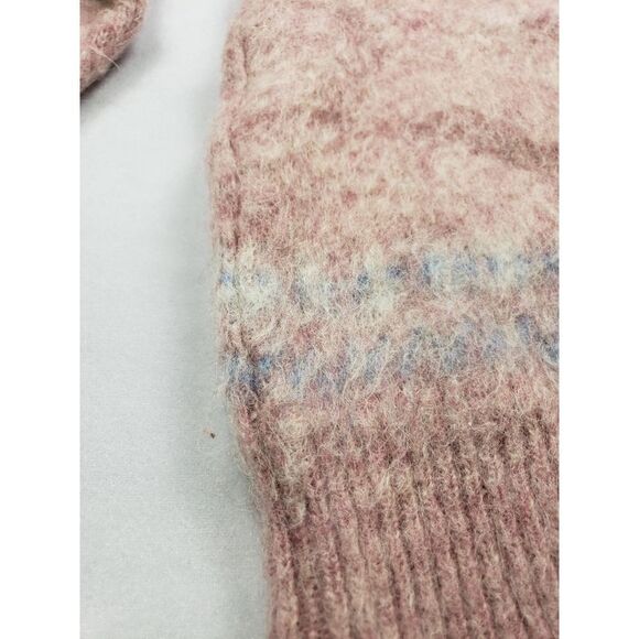 Vintage Samband of Iceland 100% New Wool Fair Isle Sweater APPROX Sz S - Picture 7 of 9